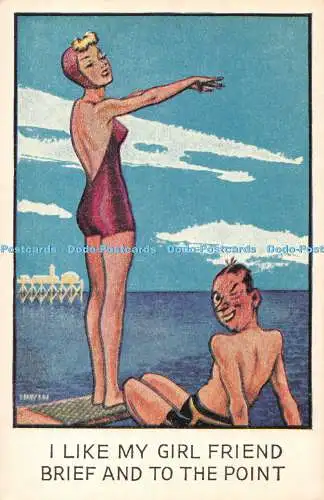 R418548 Irwin I like my Girl Friend Slip and to the Point Regent Fine Arts No C