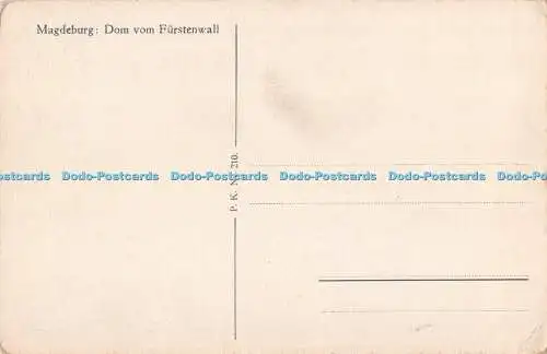 R418551 Else Baumer Magdeburg Dom von Furstenwall P K No 210