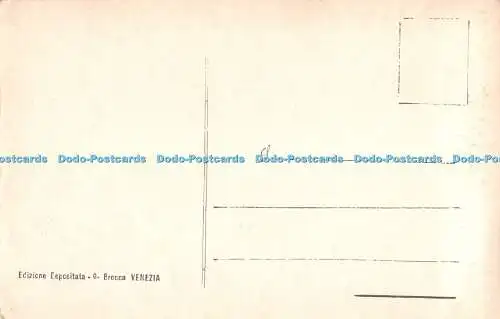 R414895 Venezia Panorama E Gondel G Brocca 1925