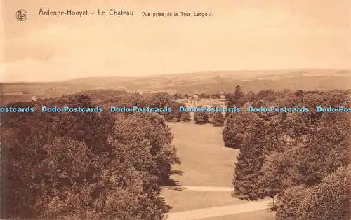 R414974 Ardenne Houyet Le Chateau Vue Prise de la Tour Leopold Ern Nels Thill