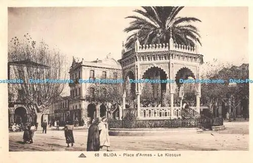 R415063 Blida Place d Armes Le Kiosque C A P Reynaud