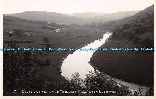 R417031 River Wye von der Trelleck Road in der Nähe von Llandogo