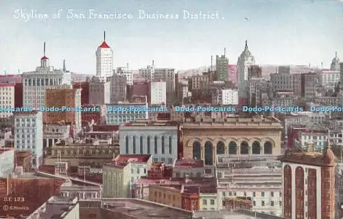 R417062 Skyline des Geschäftsviertels San Francisco Edward H Mitchell G Moulin