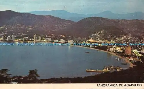 R417143 Panoramica De Acapulco Apdo Postal Acapulco Gro Mexico