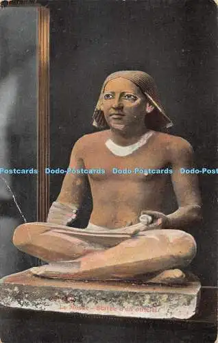 R419136 Caire Le Musee Statue dun officiel Dr Trenkler Cal 188 Ephttimios Freres