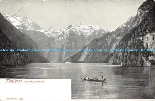 R417398 Königsee Vom Malerwinkel Louis Glaser