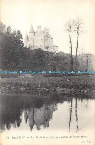 R419343 86 Saint Lo Les Bords de la Vire le Chateau de Sainte Marie ND Phot