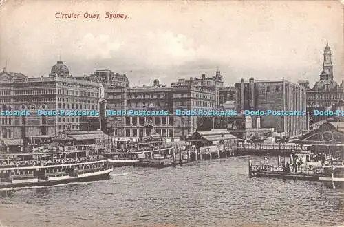 R417475 Sydney Circular Quay Postkarte