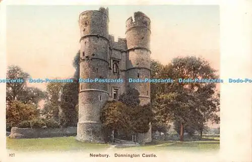 R417479 Newbury Donnington Castle Postkarte