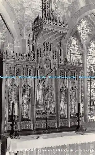 R419424 4 St Johns Frome Altar and Reredos in Lady Chapel G Russell RP