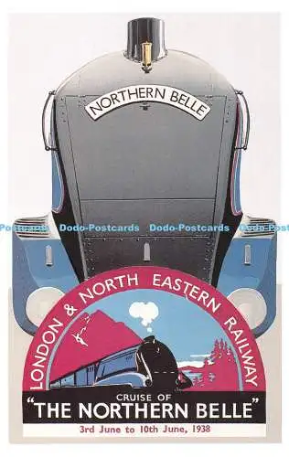 R419721 Northern Belle London and North Eastern Railway Dalkeith Verlagskarte