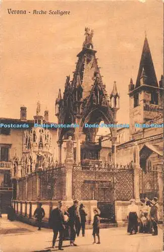 R419732 Verona Arche Scaligere F Zampieri 1938