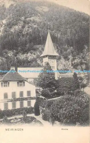 R419763 Meiringen Kirche Dr Trenkler