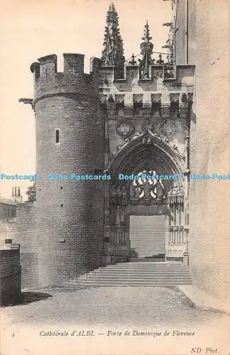 R419911 Kathedrale d Albi Porte de Dominique de Florence ND Phot