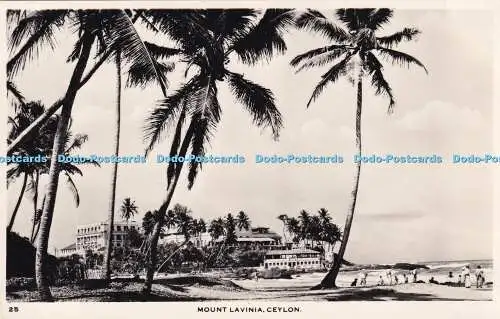 R420158 Ceylon Mount Lavinia Ceylon Pictorials RP