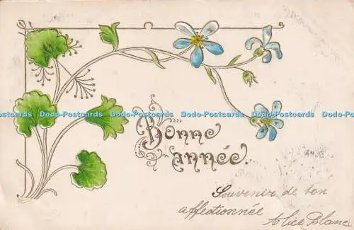 R420176 Bonne Annee Postkarte 1902