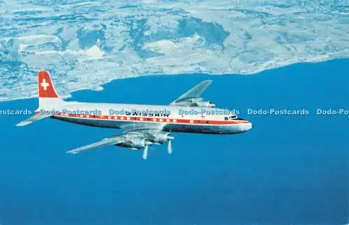 R420357 Swissair DC 7 C Seven Seas Frobenius