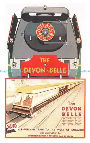 R420480 The Devon Belle All Pullman Train to the West of England Dalkeith Publis