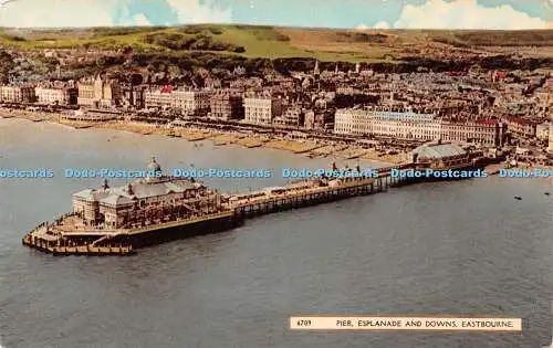 R422544 Eastbourne Pier Esplanade and Downs Shoesmith and Etheridge Norman