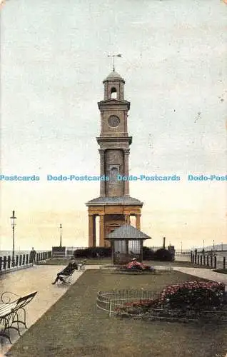 R420636 Herne Bay The Clock Tower Tuck View Postkarte Serie 4779 1909