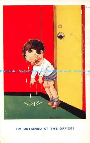 R420679 Ich bin im Büro XL Serie Nr 3879 Nora Davidson festgehalten