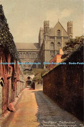 R420692 Peterborough The Slype Cathedral Precincts The Knight Collection 1909