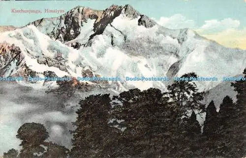 R424870 Kinchunjunga Himalaya Postkarte