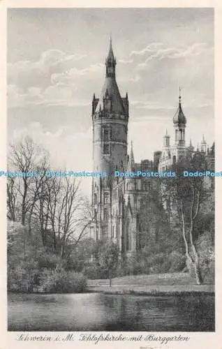 R422989 Schwerini M Schlosskirche mit Burggarten The Wrigge Nr 67