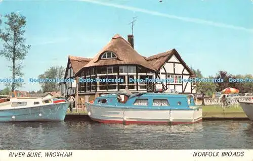R424929 Wroxham River Bure Norfolk Broads A Sapphire Card