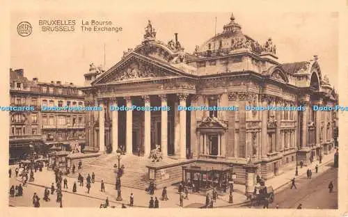 R425072 Brüssel Die Börse Albert Postkarte