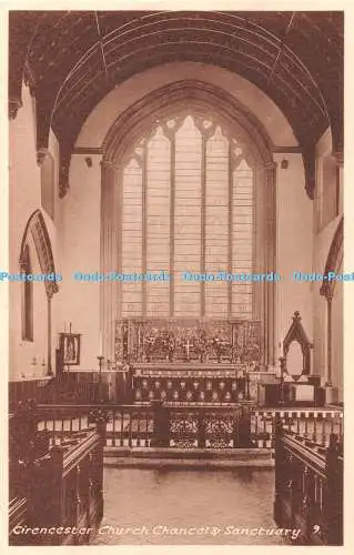 R421416 Cirencester Church Chancel and Sanctuary 9 George Roper The Cecily Serie