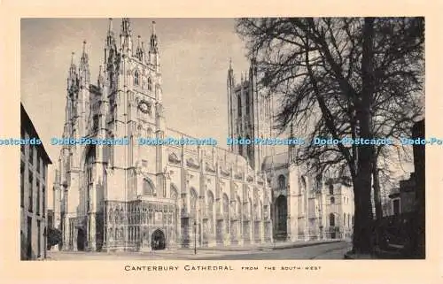 R425344 Canterbury Cathedral aus der South West Tuck Serie 1