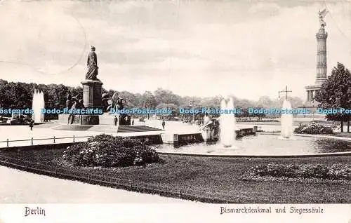 R423461 Berlin Bismarckdenkmal und Siegessaule 1905