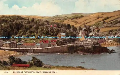 R421519 45106 Die Front von Lester Point Combe Martin 1959
