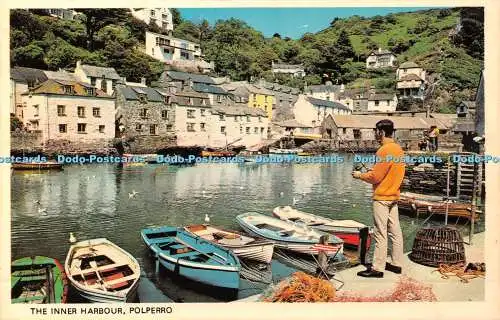 R423507 Polperro The Inner Harbour Photo Precision Limited Colourmaster Internat