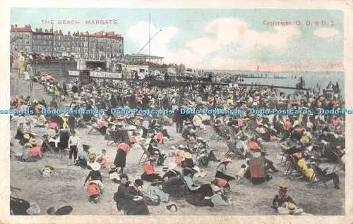 R423563 Margate The Beach G D und D L 1905