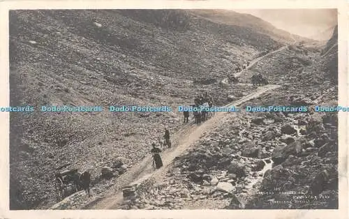 R425550 Coaches Descending Honister Pass G P Abraham