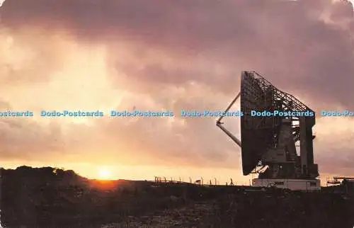 R421674 Sunset G P O Earth Station Goonhilly Downs Cornwall KHEL 103 Cotman Colo