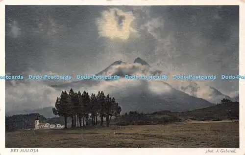 R423674 Bei Maloja J Gaberell Postkarte