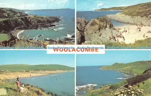 R425611 Woolacombe Morte Point Woolacombe Sands Jarrold Multi View 1977