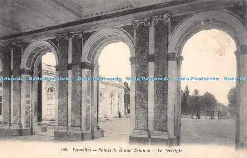 R425672 Versailles Palais du Grand Trianon Le Peristyle Heliotypie A Bourdier