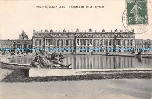 R425679 Palais de Versailles Fassade Cote de la Terrasse Mme Moreau 1908