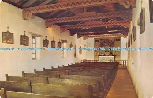 R427142 California Interior of Blessed Sacrament Chapel Carmel Mission A Mike Ro