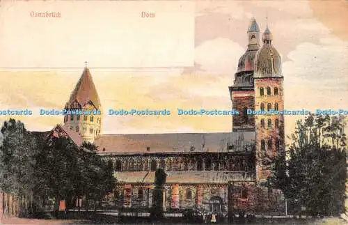 R425694 Osnabrück Dom Gebr Jsenbeck Postkarte