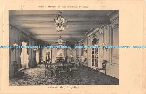 R427232 Bruxelles Palace Hotel Salle a Manger de l Appartement Princier Uranis G