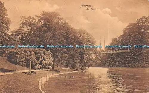 R421843 Anvers Au Parc Dr Trenkler 1909