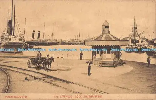 R427258 Southampton The Empress Dock F G O Stuart