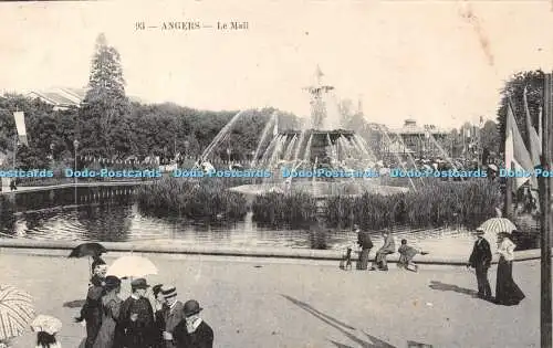 R423918 Angers Le Mail Postkarte