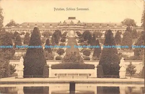 R425849 Postkarte Potsdam Schloss Sanssouci