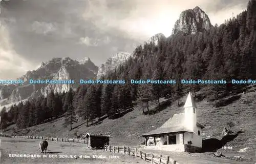 R421945 Bergkirchlein in der Schlick Stubai Tirol 10104 Much Heiss Nachfl